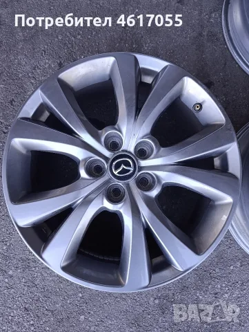 4 броя Джанти Mazda CX-30 18 5x114,3 ЕТ45, снимка 2 - Гуми и джанти - 55748234