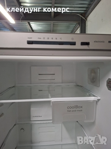 Хладилник с фризер SIEMENS NO FROST ИНОКС вис.185см. А+++, снимка 5 - Хладилници - 52919226