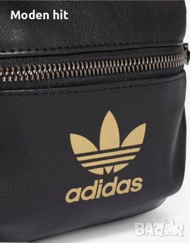 Оригинал! ADIDAS Originals Mini Pu Backpack Black дамска раница, снимка 3 - Раници - 54339916