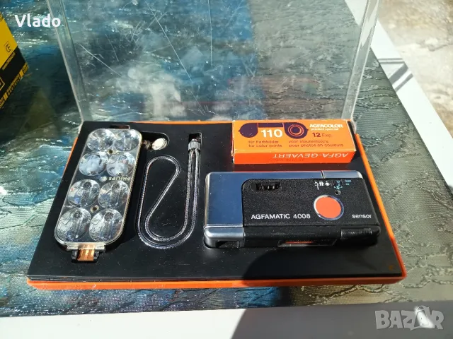 Ретро фотоапарат AGFA 4008 sensor, снимка 2 - Антикварни и старинни предмети - 50078306