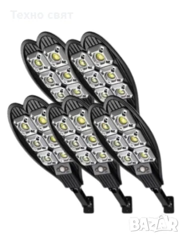 ПРОМО 5бр=99.99лв Соларна 2400W LED Лампа IP65+стойка+дистанц, снимка 3 - Лед осветление - 48918190