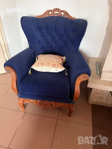 Кресла-стари,дърво, снимка 2 - Дивани и мека мебел - 49343259