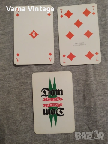 Колекционерски карти в оригинална пластмасова кутия. BERLINER SPIELKARTEN Германия., снимка 6 - Карти за игра - 53010865