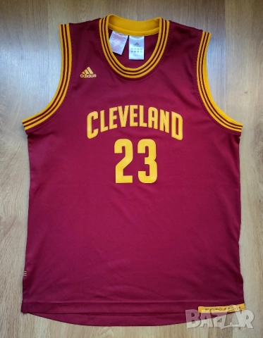 NBA / Cleveland Cavaliers / #23 LeBron James - баскетболен потник Adidas, снимка 3 - Детски тениски и потници - 51897182
