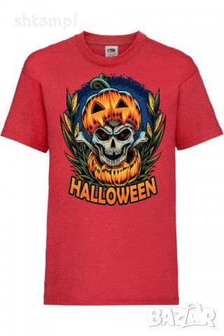 Детска тениска Halloween 01,Halloween,Хелоуин,Празник,Забавление,Изненада,Обичаи,, снимка 4 - Детски тениски и потници - 38156345