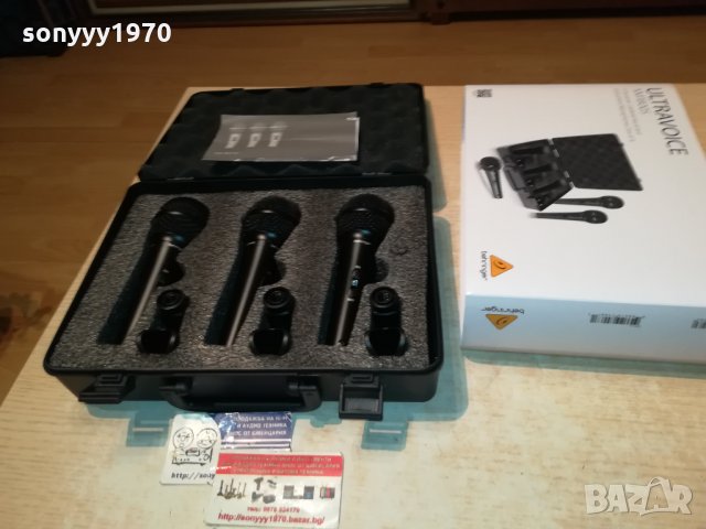 BEHRINGER X 3 PROFI MICROPHONE 2001221628, снимка 7 - Микрофони - 35502565