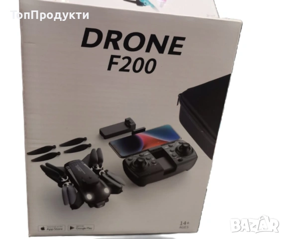4K Безчетков дрон F200, снимка 4 - Дронове и аксесоари - 53151304