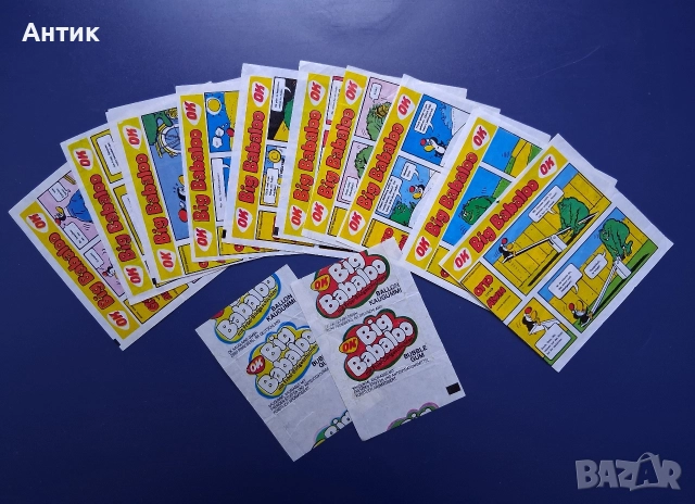 Стари Картинки от Дъвки Big Babaloo, снимка 3 - Колекции - 52846833