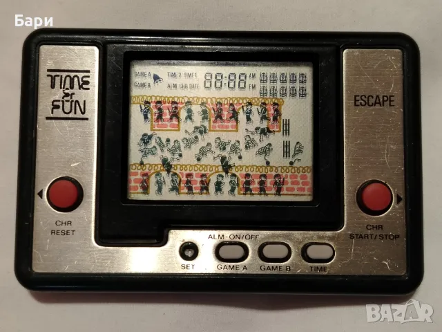  Time & Fun Escape 1981 LCD игра-Рядка 