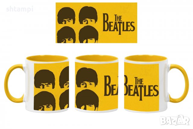 Чаша Beatles 04,Керамична Чаша, Кафе Чай, Игра,Изненада,Подарък,Повод,Празник,Рожден Ден, снимка 7 - Чаши - 38508309