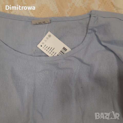 р-р Л-ХЛ рокля лен и памук, снимка 4 - Рокли - 39438033