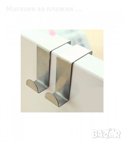 СТОМАНЕНА ЗАКАЧАЛКА ЗА ВРАТА, ЧЕКМЕДЖЕ ИЛИ ШКАФ - код 1836