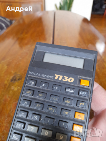 Стар калкулатор Texas Instruments TI 30, снимка 3 - Други ценни предмети - 44651331