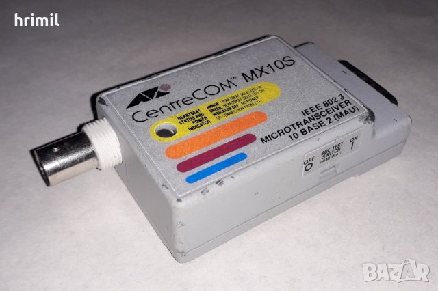 CentreCOM MX10 IEEE 802.3 Microtransceiver 10 BASE 2, снимка 3 - Други - 31425172
