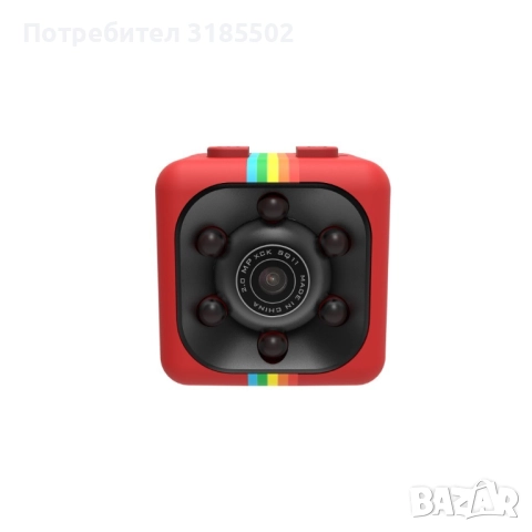 Удароустойчива мини екшън камера с HD резолюция и сензор за движение / Цвят: според наличността в ск, снимка 6 - HD камери - 51526244