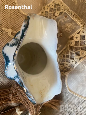 Малка викторианска ваза , снимка 4 - Вази - 51011486