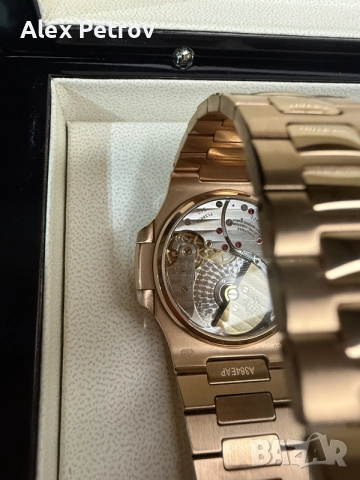 Patek Philippe nautilus moonphase rose gold, снимка 9 - Мъжки - 55966060