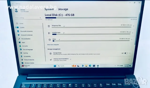 Лаптоп Lenovo E14 gen 2 i7 2.8GHz 10gen 16GB RAM 512SSD с Гаранция към LENOVO , снимка 10 - Лаптопи за работа - 46576741