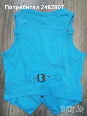 Дамско късо елече, снимка 2 - Елеци - 36719050