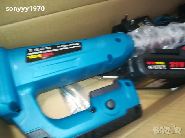 ТРИМЕР ЗА КОСЕНЕ НА ТРЕВА С 2БР БАТ 1104250425, снимка 7 - Градинска техника - 49853383