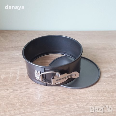 2467 Малка кръгла форма за печене с падащо дъно 12x5cm