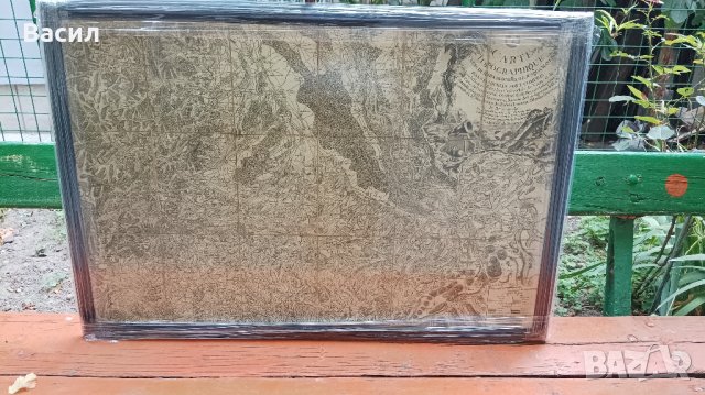 Оригинална френска топографска карта – Jean de Beaurain , снимка 5 - Други ценни предмети - 42269647