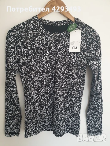 Тениска с дълъг ръкав С&А, снимка 1
