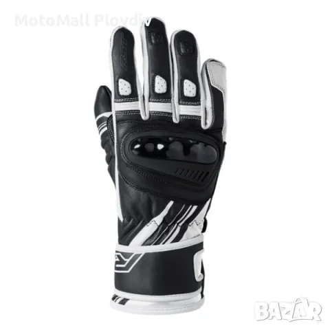 Кожени ръкавици висок клас RST RAM - Бели  сезонно намаление