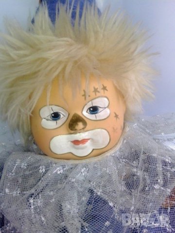 Парцалена кукла с керамична глава 37 cm, снимка 1 - Антикварни и старинни предмети - 35524285