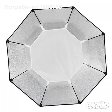 Софтбокс октагон Godox 95 см с грид и основа Bowens, снимка 5 - Светкавици, студийно осветление - 37598903