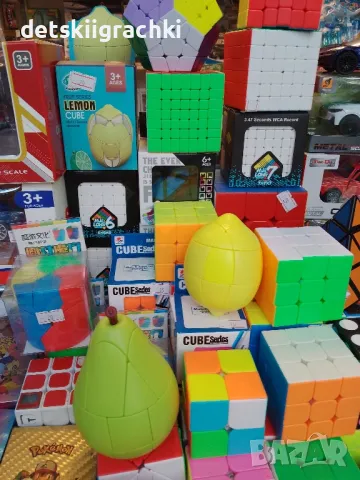 Кубче на Рубик 3х3, 4х4, 5х5, 6х6, 7х7, лимон пирамида круша и други, снимка 4 - Образователни игри - 47955402