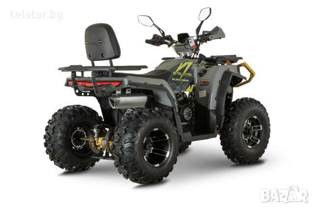  ATV TELSTAR TS-250 BLACK HOWK с лебедка и всички екстри Нов модел 2025 с големи гуми, фабричен тегл, снимка 7 - Мотоциклети и мототехника - 52405782