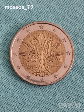Лот евро монети Франция 2€, снимка 5 - Нумизматика и бонистика - 55773053