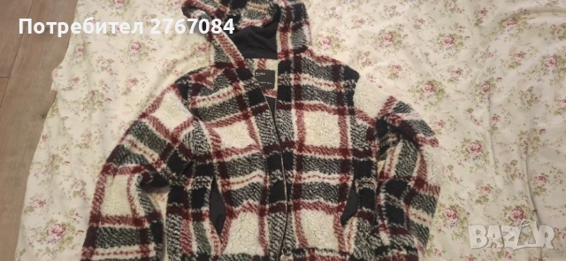 Дамско топло яке Bershka, снимка 3 - Якета - 56334191