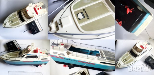 Радиоконтролна лодка Nikko RC Карибик-звезда от 1981г, снимка 3 - Колекции - 37093881