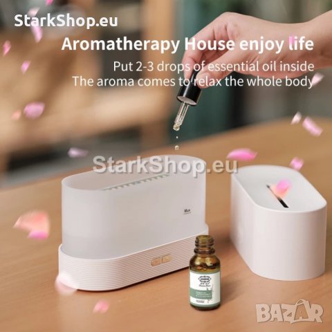 Уникален Дифузер LED Камина 250МЛ, снимка 5 - Други - 39197468