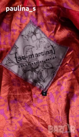 St-Martins / Червено яке с хастар и дебела вата , снимка 3 - Якета - 48931575