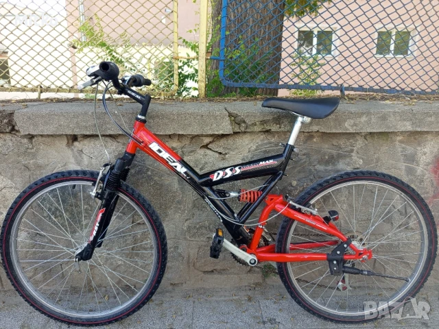 26 цола алуминиев велосипед с 21 скорости усилени капли амортисьори предни и задни в перфектно , снимка 3 - Велосипеди - 51158377