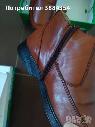 Германски кожени боти-мъжки, снимка 2 - Мъжки боти - 47684816