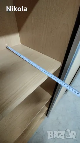 Трикрил гардероб с плъзгащи се врати 240 /46 /200 см офис шкаф за документи, снимка 13 - Гардероби - 49091606