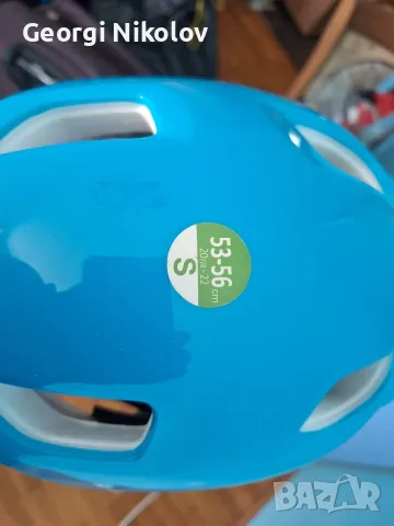 Детска каска за велосипед B-Twin Decathlon размер: S, 53-56 см + Подарък, снимка 10 - Аксесоари за велосипеди - 56058641