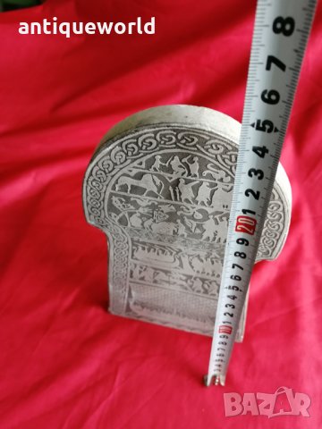 Викингска Каменна Картина 8 Век Копие, снимка 8 - Антикварни и старинни предмети - 31594410