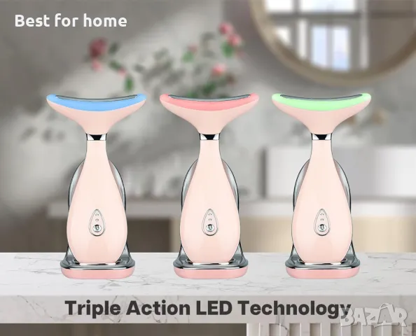 Масажор за лице 3 в 1  Lily Neck, снимка 5 - Масажори - 49630252