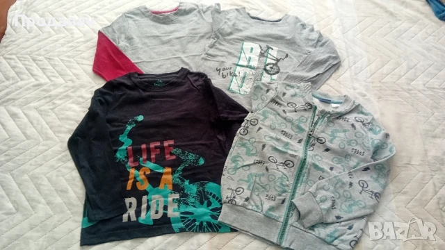 лот за момче 116 см., снимка 2 - Детски Блузи и туники - 51186619