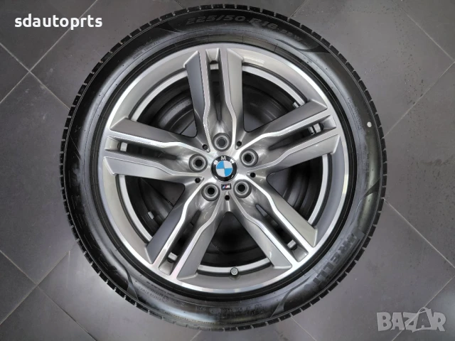 18” BMW Джанти Style 570 M Летни Гуми Датчици БМВ X1 F48 U11 U12 X2 F39, снимка 2 - Гуми и джанти - 50725148