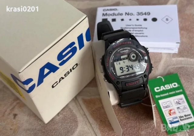 Оригинален часовник на Casio!W-220H-1A2VEF , снимка 4 - Мъжки - 55931278