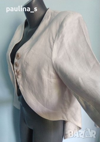 Ленено сако тип фрак за повод "tallissime" La redoute creations / голям размер , снимка 3 - Сака - 40688257