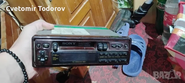 Авто ретро касетофон Sony, снимка 2 - Части - 56363104