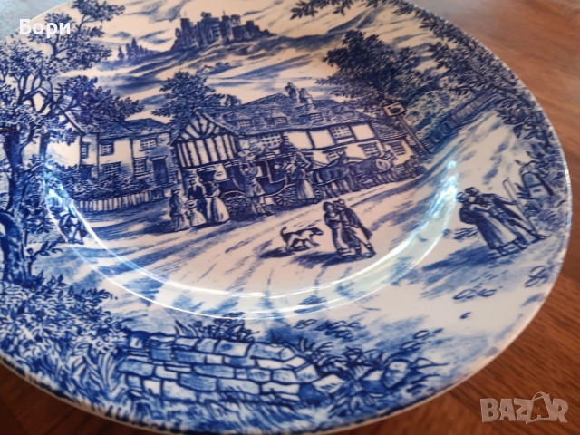 Английска чиния, снимка 4 - Сервизи - 52117440