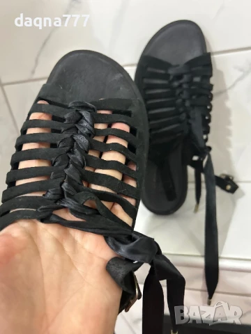 Немски сандали ест велур Германия, снимка 2 - Сандали - 50768940